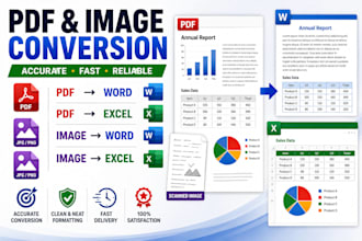 pdf or image conversion