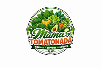 make an awesome greatest vegetable logo design in one day
