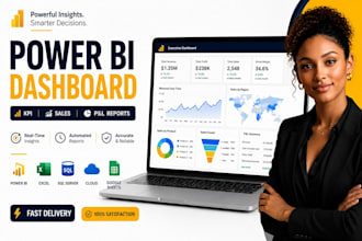 create an executive power bi p and l dashboard for your business