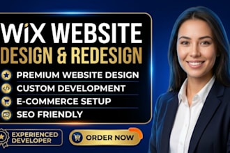 wix website design wix website redesign wix website development wix booking site