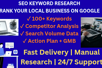 do SEO keyword research for your local business and website