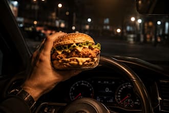 design aesthetic restaurant and food social media posts