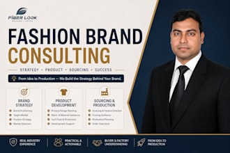 support end to end fashion brand and apparel consulting