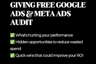 free google ads audit for few clients this month