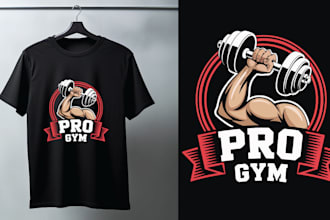 design custom gym, fitness, and workout t shirts