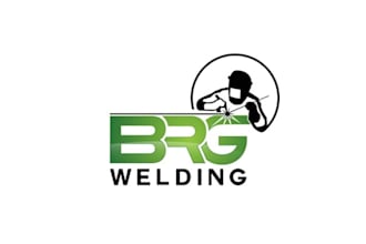 design mascot industrial welding brand logo