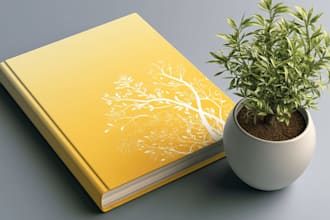 do professional kdp print book cover design and ebook cover design