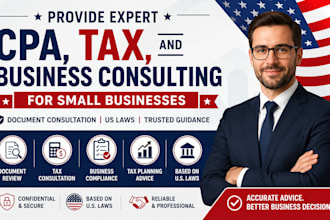 provide expert CPA tax and business consulting for small businesses