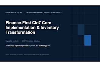 implement cin7 core with a finance first approach