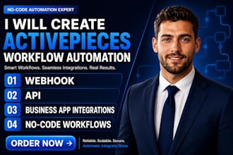 create activepieces no code workflow automation webhook API business app