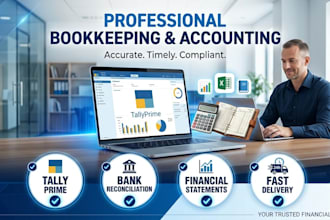 do bookkeeping and accounting in tally