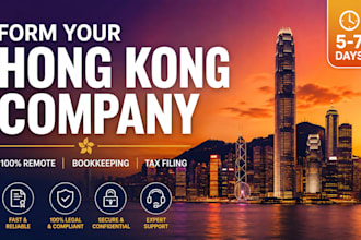 do hong kong company registration, bookkeeping and tax filing