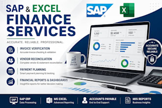 do invoice verification, vendor reconciliation and accounts payable