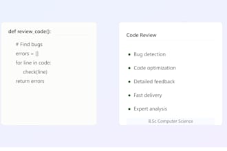 review and fix your python code