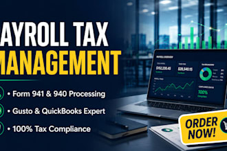 oversee gusto payroll tax compliance and state form 941 payroll management
