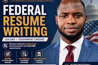write a federal resume for government jobs