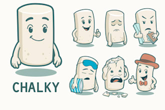 draw a mascot or character concept