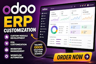 customize odoo erp pos inventory and develop odoo modules
