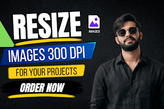 resize 300 dpi your images for print web and shopify store