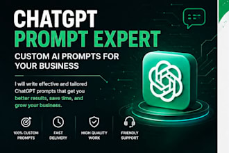 write effective chatgpt prompt for your business