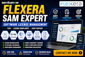 provide flexera software asset management and license compliance support