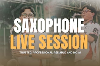record expressive alto saxophone for your song or soundtrack