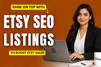 do etsy SEO and optimize your etsy listings for higher sales