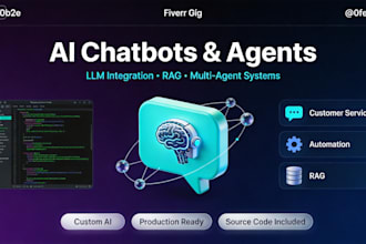 build ai chatbots and ai agents with llm for your business