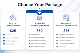 professionally rewrite your linkedin profile