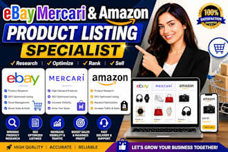 ebay mercari  amazon product listing specialist