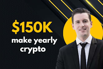 with startup, business and  crypto trading consultancy