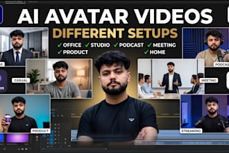 create ai avatar videos and ai influencers for social media