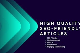write educational blog posts and articles
