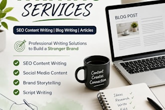 write SEO blog articles and website content