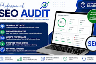 professional SEO audit and website analysis