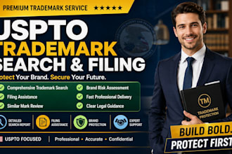 do uspto trademark search and trademark filing assistance