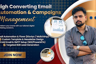 setup email marketing, automation, and lead generation