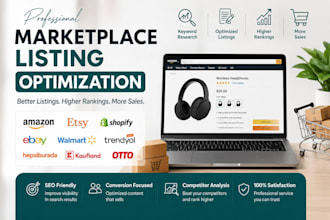 optimize SEO product listings for ecommerce marketplaces