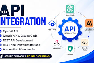 do API integration, openai api, claude API, claude code, rest API development