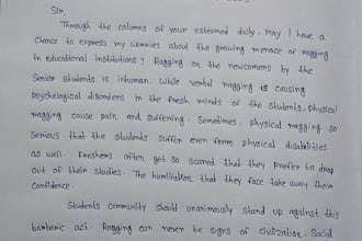 write anything with my beautiful handwriting