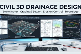 do stormwater drainage, erosion control plan, sewer design and hydrology report