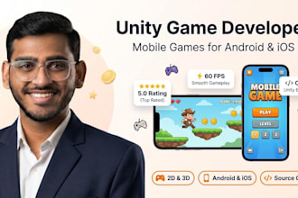 do unity mobile game development for android, ios and webgl
