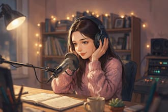 a cute sensual asmr nsfw sfw mommy female voice over, acting  anime,smut erotic
