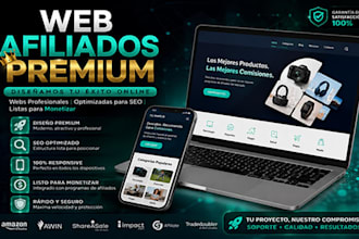 wcrearé una web de afiliados profesional