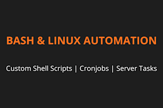 write custom bash scripts and automate your linux server tasks