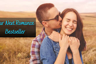 ghostwrite your clean romance novel or love story