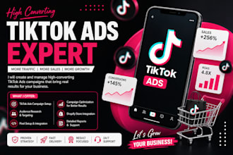 create tiktok ads for shopify dropshiping store