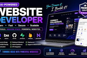 build an ai website using replit ai, base44, supabase or firebase