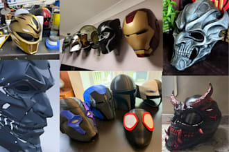 wearable 3d cosplay creation cosplay armor 3d mask 3d helmet stl for 3d printing