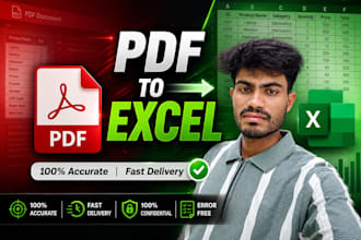 convert PDF to excel, word and CSV with high accuracy